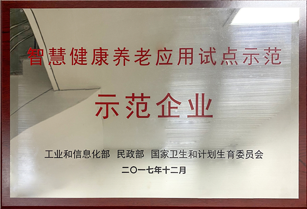 智慧健康養老應用試點示范企業